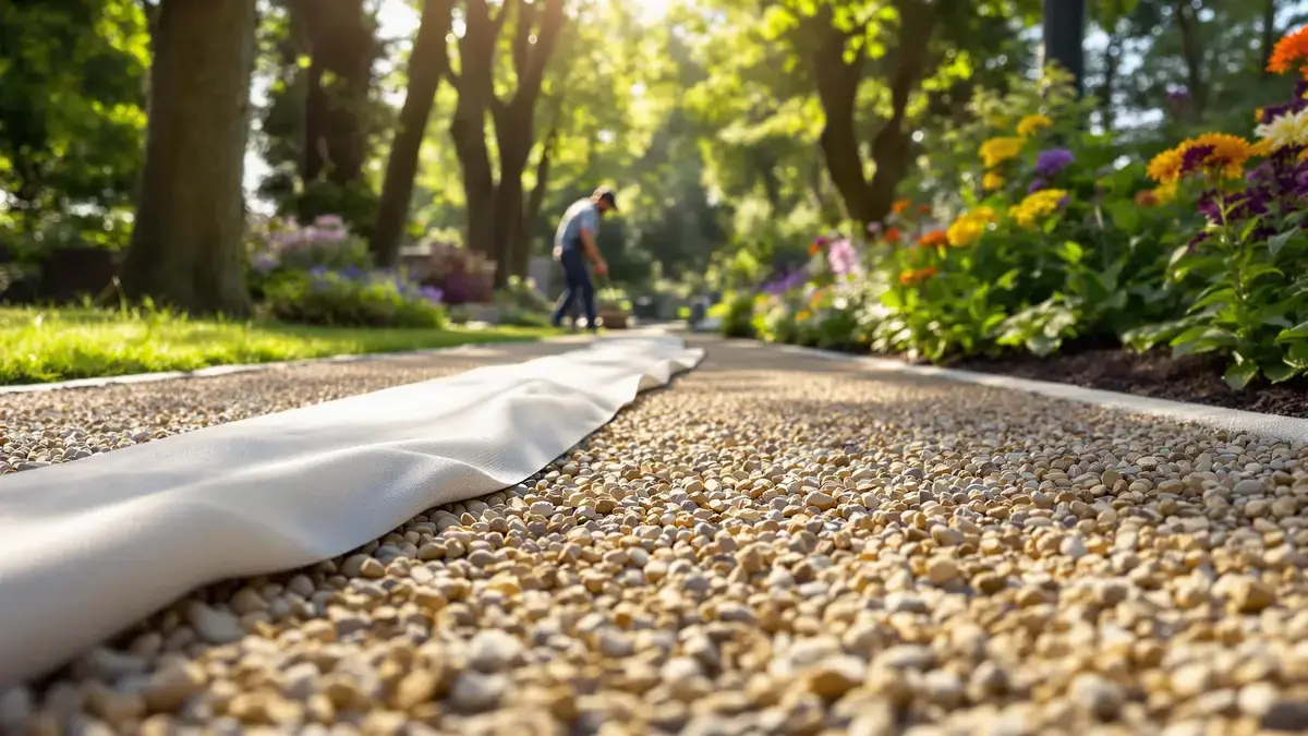 De innovatieve methode van tuinarchitecten om onkruid in grind te bestrijden, steeds gebruikelijker onder de Nederlanders